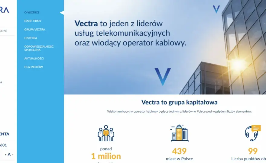 Opinie użytkowników o internecie Vectra - Sprawdź opinie