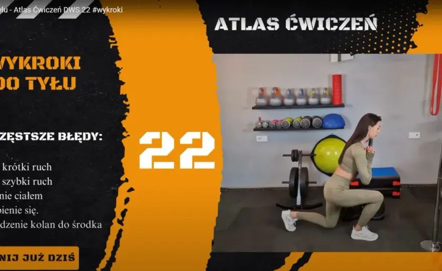 Wykroki - które mięśnie pracują i jak poprawić technikę?