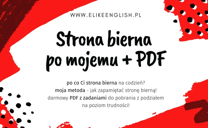 Strona bierna w angielskim - jak używać naturalnie?