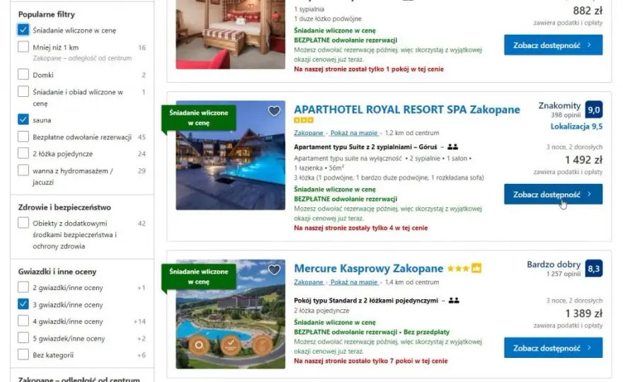 Jak tanio zarezerwować nocleg i uniknąć wysokich kosztów