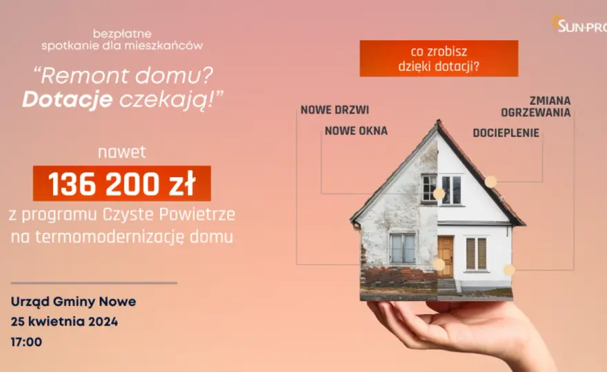 Dotacje na remont domu 2026: Nawet 136 200 zł na modernizację