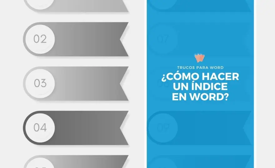 Índice en Word - ¿Automático o analítico? La guía definitiva
