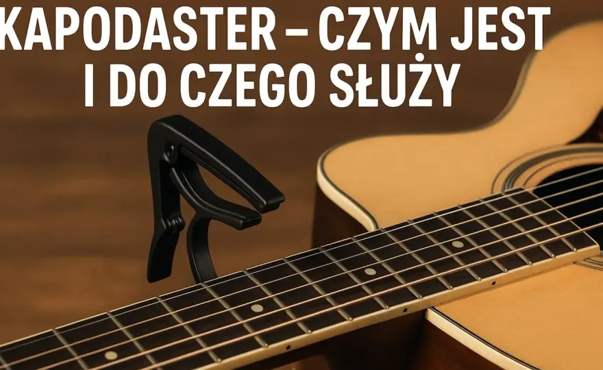 Kapodaster na gitarze: Co to jest, jak działa i jak ułatwi Ci grę?