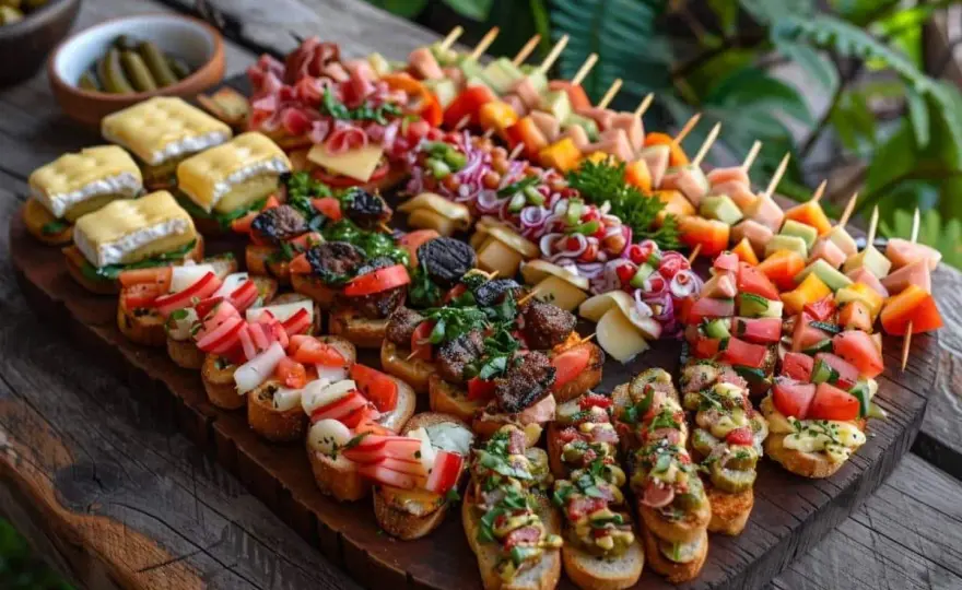 Apéritif dînatoire 15 personnes - Réussir sans stress