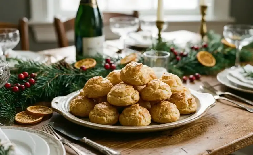Gougères au fromage - La recette parfaite pour l'apéritif
