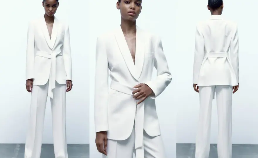 Traje de novia pantalón: la guía chic para tu look moderno