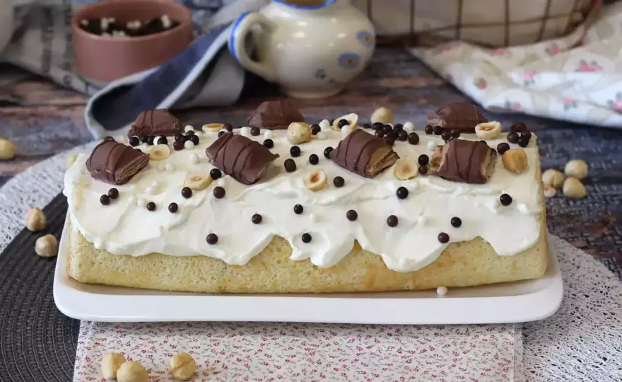 Tort Kinder Bueno White - jak uzyskać lekki, elegancki efekt