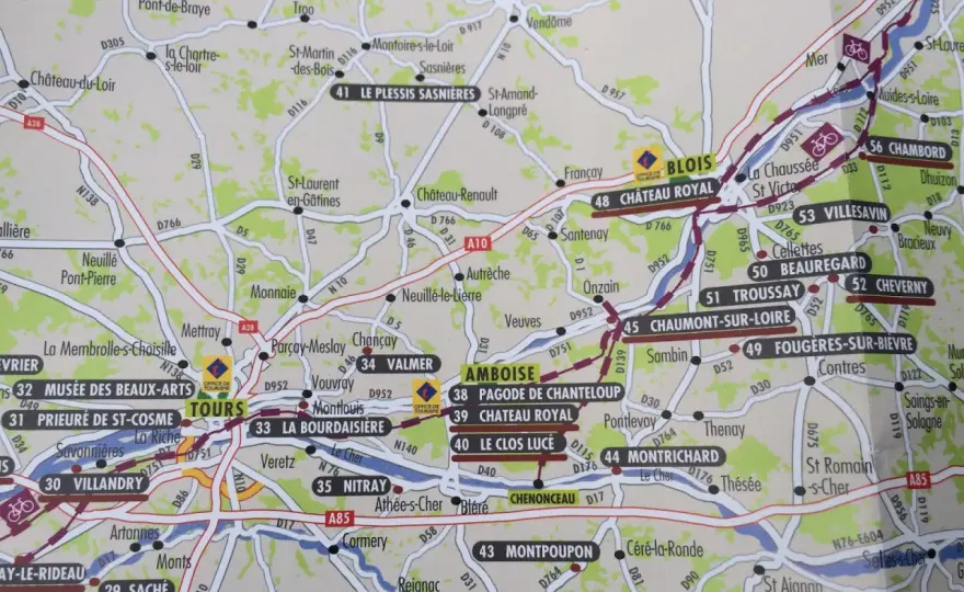 Miasta nad Loarą - Które wybrać? Porównanie i plan trasy
