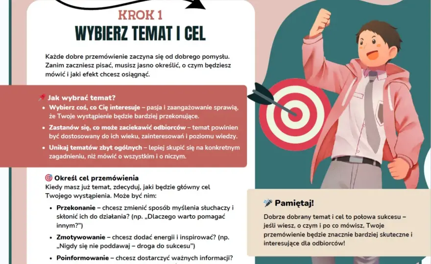 Jak napisać przemówienie - Skuteczny poradnik krok po kroku