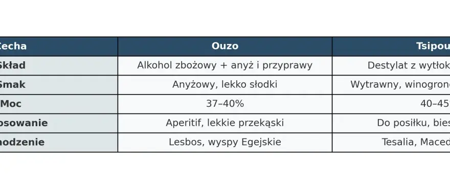 Alkohol grecki - Jak odróżnić rodzaje i pić je jak Grecy?