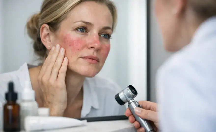 Rosacea behandling - vad som faktiskt hjälper mot rodnad