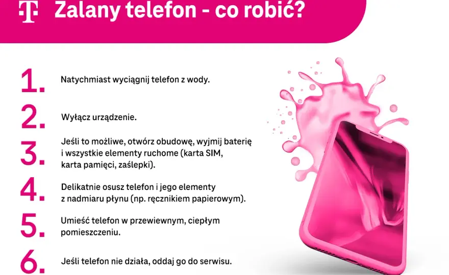Zalany telefon - Co robić? Ryż nie pomoże! Poradnik