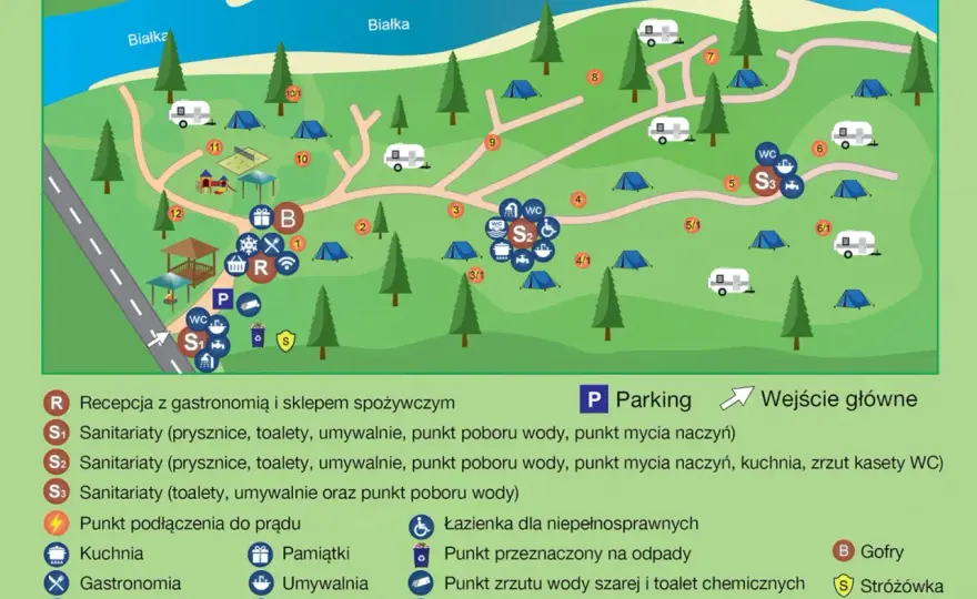 Camping Łęg Frydman: Cennik, Udogodnienia, Atrakcje - Twój Przewodnik