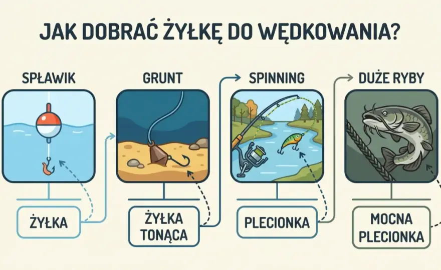 Żyłka czy plecionka na spławik? Poznaj werdykt eksperta!
