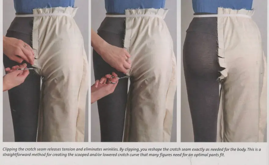 Crotch Seam Fitting - Fix Trousers That Pull, Sag, or Rub