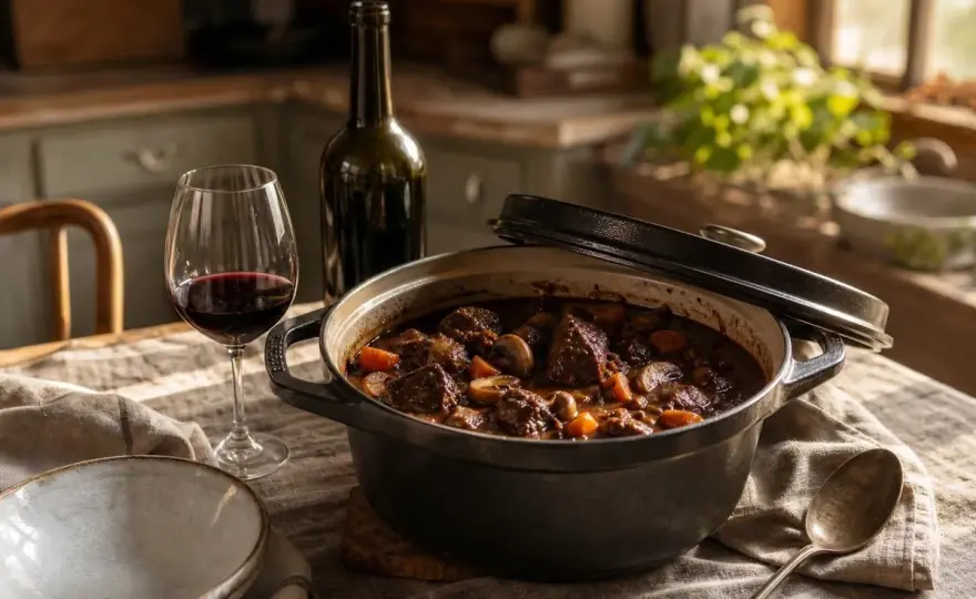 Quel vin avec un bœuf bourguignon - L'accord parfait