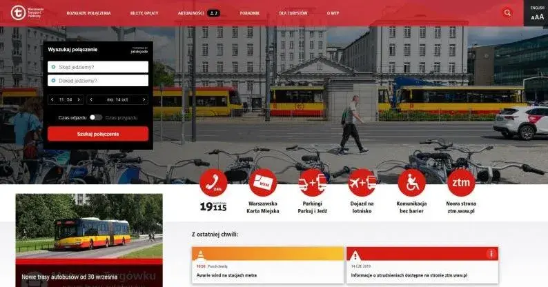 Planujesz podróż ZTM? Sprawdź rozkład jazdy i bilety w Warszawie!