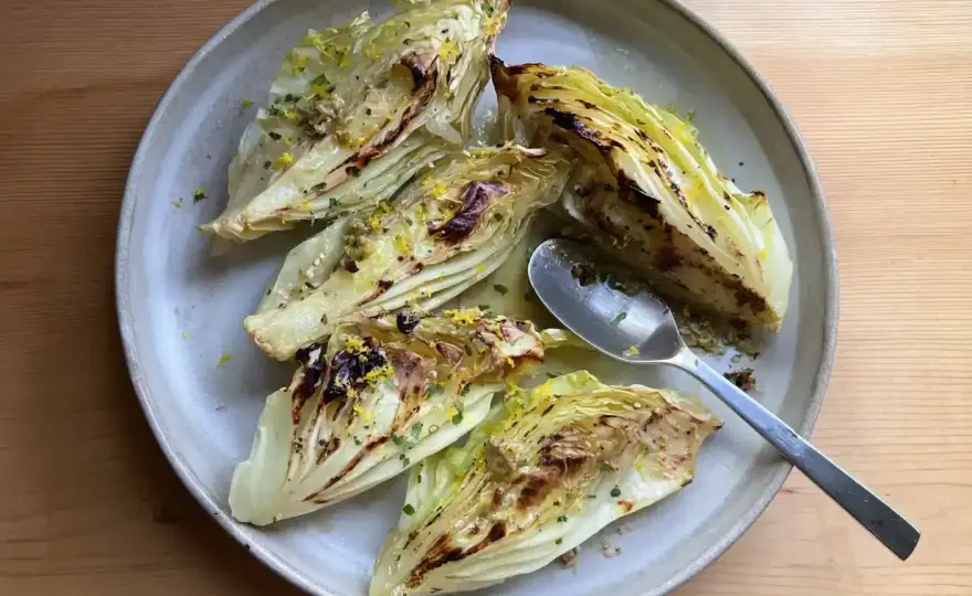 Grillad spetskål med perfekt yta och spänst