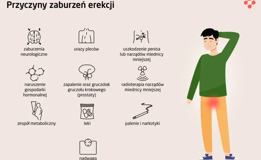 Zaburzenia erekcji - Przyczyny, leczenie i kiedy do urologa?