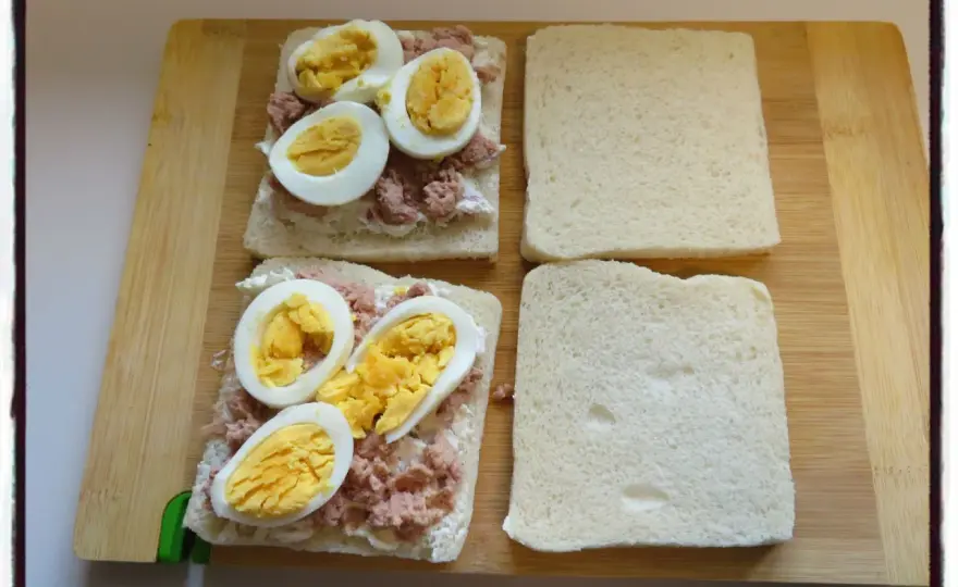 Sandwich aux œufs durs - la recette simple et bien équilibrée