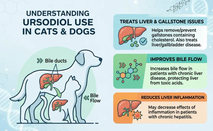 Ursodiol for Dogs - What Vets Want You to Know