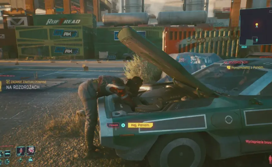 Na rozdrożach Cyberpunk 2077 - Poradnik misji i Panam