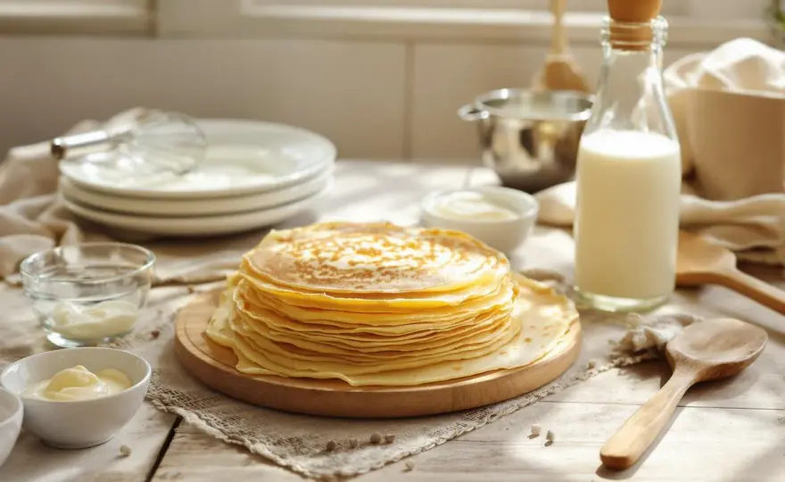 Crêpes Moelleuses - Le Secret d'une Pâte Parfaite