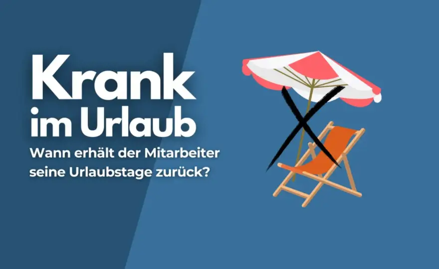 Krank im Urlaub - so regelst du Arzt, Arbeit und Urlaubstage