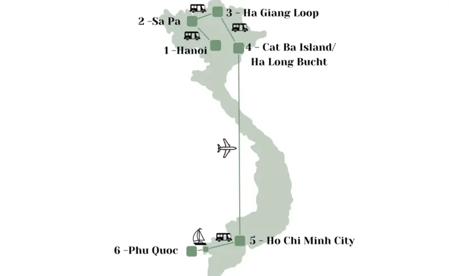 Vietnam Highlights - die beste Route für deine erste Reise