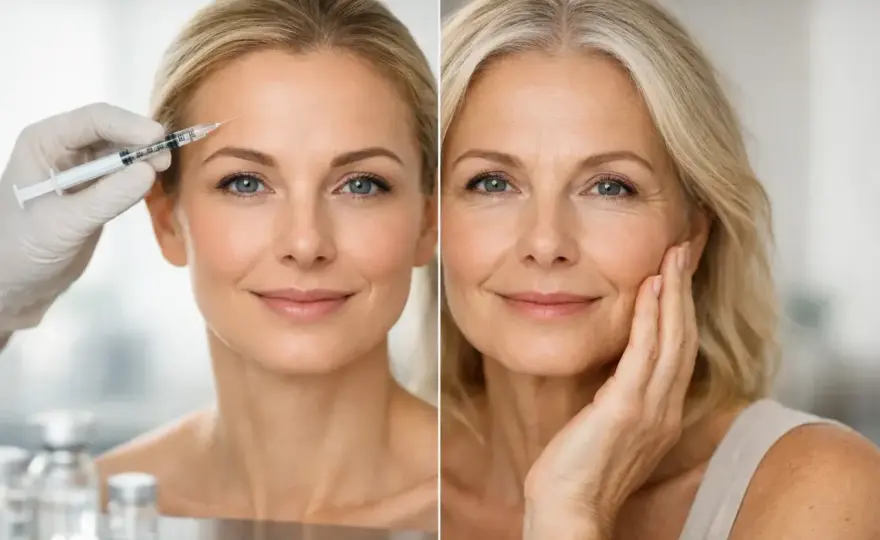 Botox områden - Varför väljs just de här ställena?