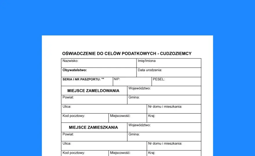 Certyfikat rezydencji podatkowej - oświadczenie czy dokument urzędowy?