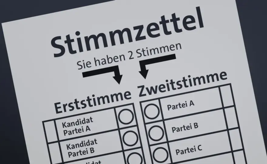 Erst- und Zweitstimme derselben Partei - was das bedeutet