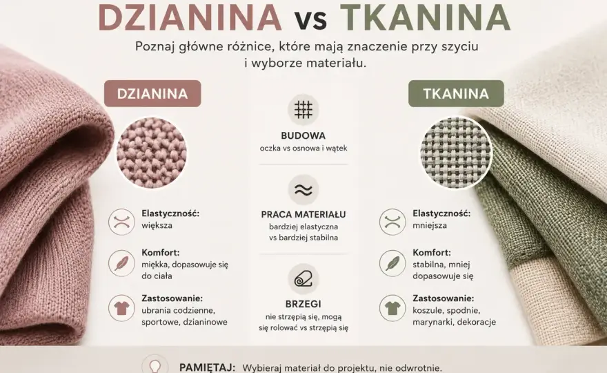 Dzianina - jak rozpoznać i wybrać idealną? Poradnik