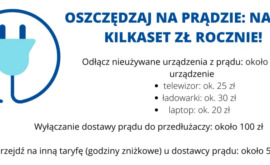 Jak oszczędzać prąd? Proste sposoby na niższe rachunki