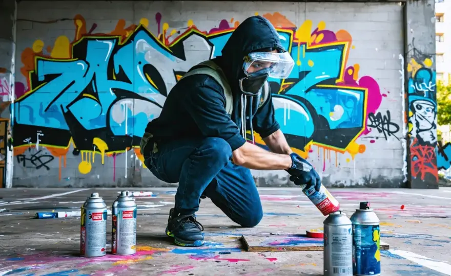 Graffiti lernen: Dein Leitfaden für legale Wandkunst & Techniken