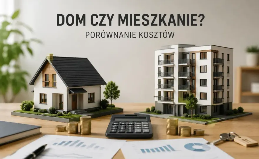 Dom czy mieszkanie? Koszty wykończenia i utrzymania - wybierz mądrze!