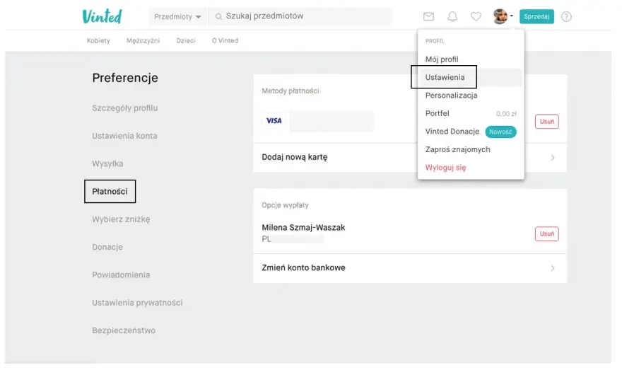 PayPo na Vinted - Jak płacić kartą i na co uważać?