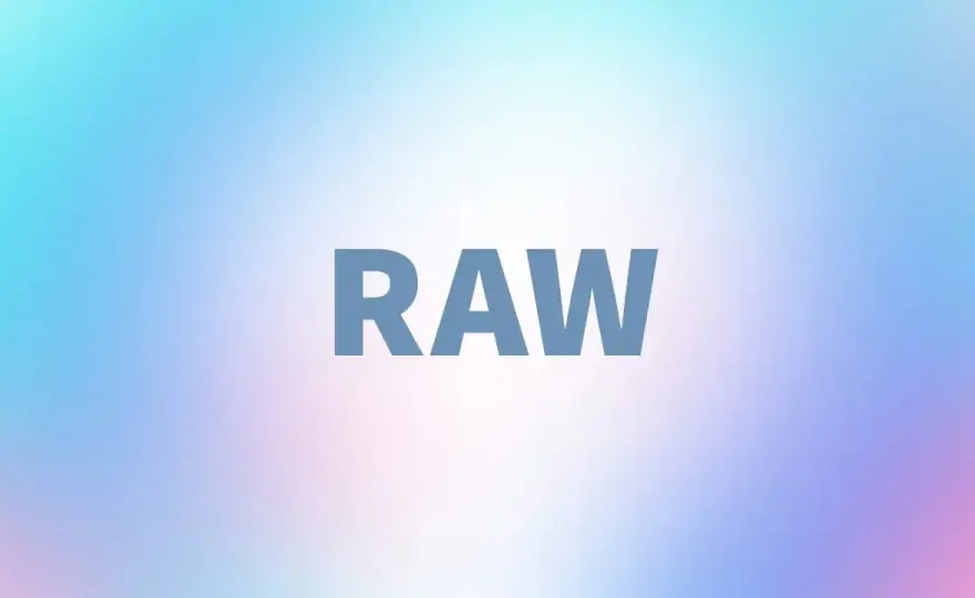 RAW - co to znaczy i jak w pełni wykorzystać potencjał zdjęć?