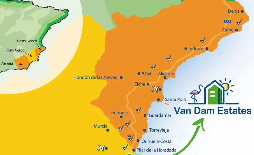 Wo liegt die Costa Blanca? Orte, Anreise und Regionen