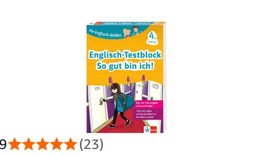 Lesetest 4. Klasse - So bestehen Kinder sicher in Deutsch & Englisch
