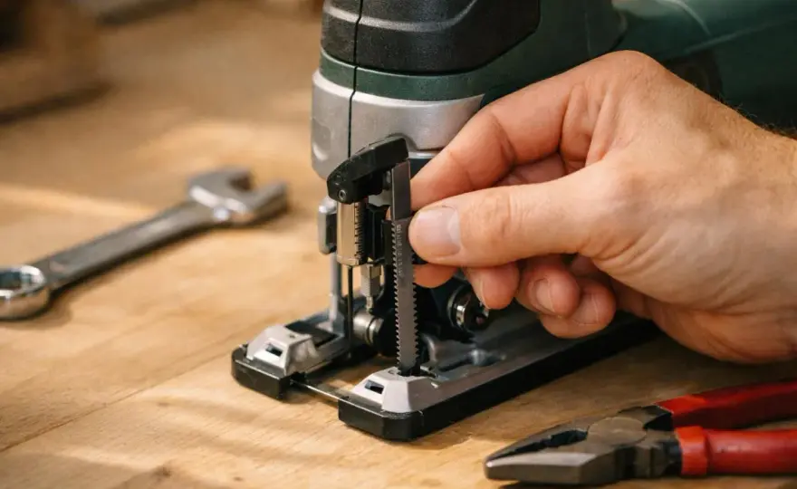 Changer lame scie sauteuse - Guide complet pour une coupe parfaite