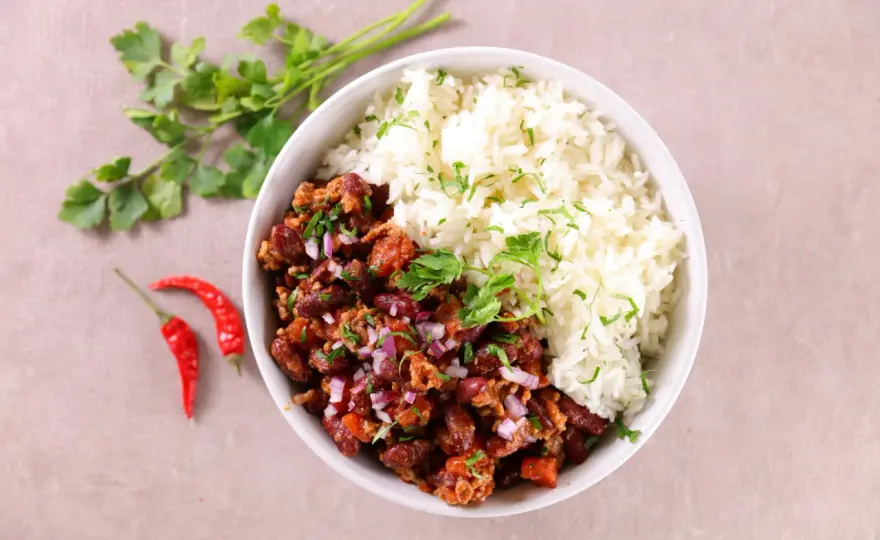 Chili con carne et riz - L'équilibre parfait pour un plat réussi