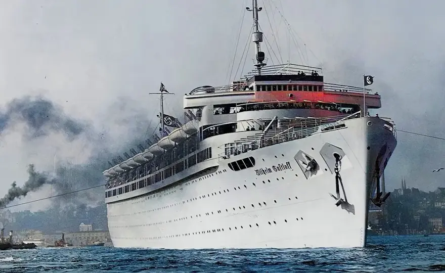 Statek który zatonął na bałtyku - tragiczna historia Wilhelm Gustloff