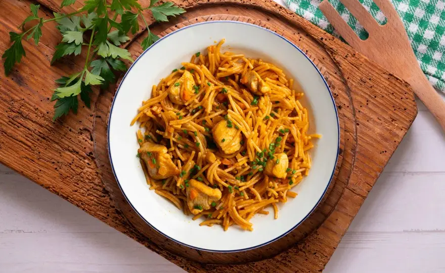 Fideuá de Pollo Perfecta - Trucos para que no quede seca