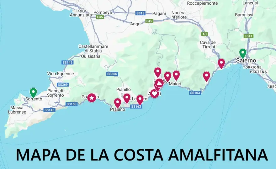 Costa Amalfitana pueblos - ¿Cuáles visitar y dónde alojarse?