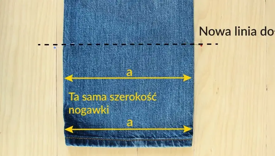 Jak skrócić spodnie? Perfekcyjna długość w domu krok po kroku