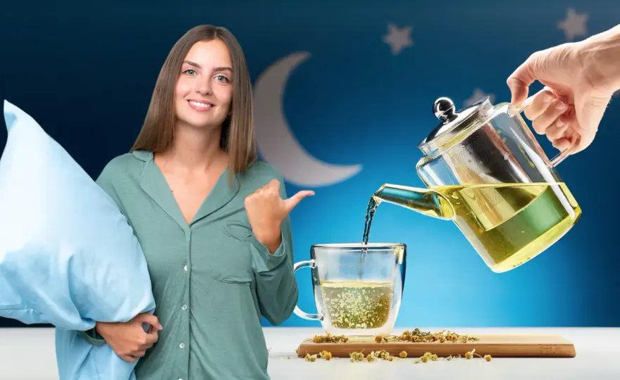Manzanilla por la noche - ¿realmente ayuda a dormir mejor?