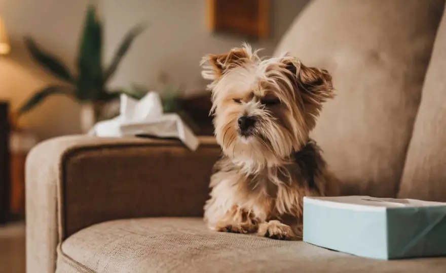 Mi perro estornuda mucho - ¿Cuándo preocuparse y qué hacer?