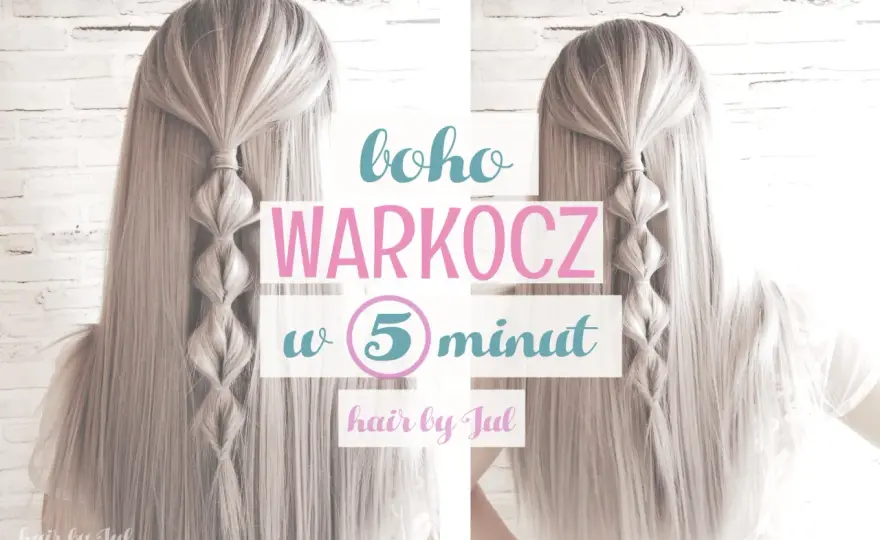 Oszukany warkocz - zrób go w 5 minut! Poradnik krok po kroku