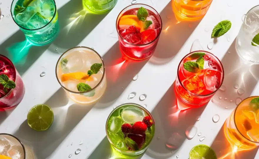 Orzeźwiające drinki z wodą gazowaną, które zachwycą Twoich gości
